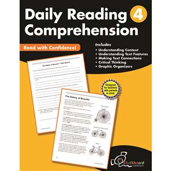 Gr4 Reading Comprehension Workbook Daily, CTP8184