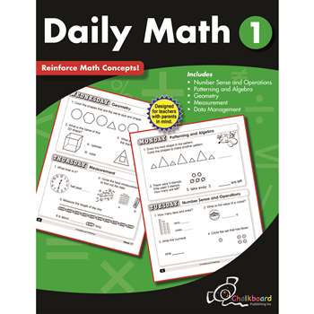 Gr1 Daily Math Workbook, CTP8187