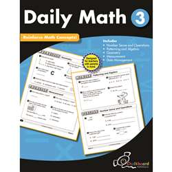 Gr3 Daily Math Workbook, CTP8189