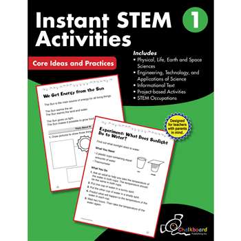 Gr1 Instant Activities Workbook Stem, CTP8193