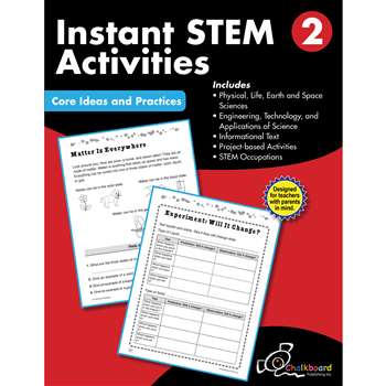 Gr2 Instant Activities Workbook Stem, CTP8194