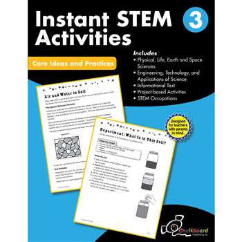 Gr3 Instant Activities Workbook Stem, CTP8195
