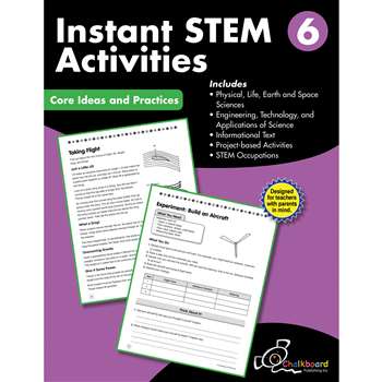 Gr6 Instant Activities Workbook Stem, CTP8198