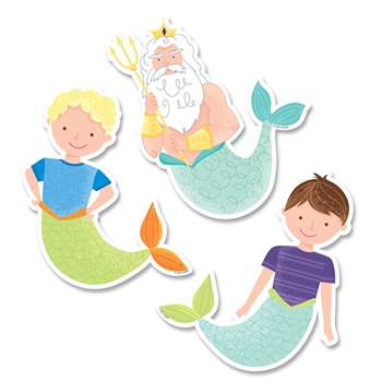 6&quot; Designer Cutouts King Neptune And Friends Myst, CTP8659