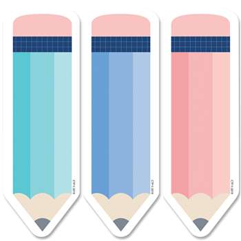 6&quot; Designer Cut-Outs Pencils Calm & Cool, CTP8664