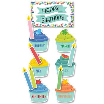 Color Pop Birthday Mini Bulletin Board St, CTP8698