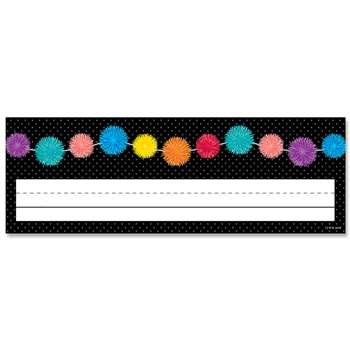 Pom-Poms Name Plates, CTP8718