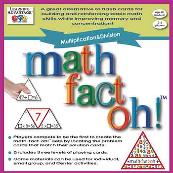 Math Fact Oh Multiplication & Division, CTU2167