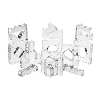 Crystal Acrylic Block Set Set Of 25, CTU72610