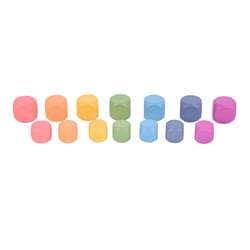 RAINBOW WOODEN CUBES SET OF 14 - CTU73989