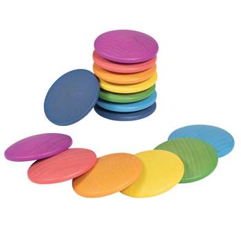 Rainbow Wooden Discs, CTU73997
