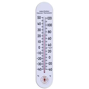 Indoor/Outdoor Classroom Thermometer, CTU7635