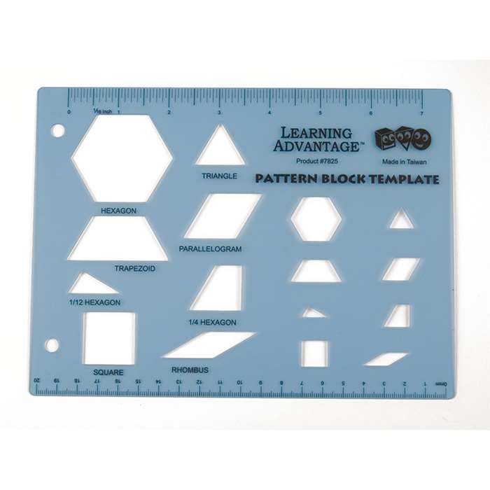 Pattern Block Template, CTU7825