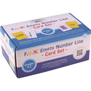 Fun Empty Number Line Cards Only Gr 2-3, CTU7984