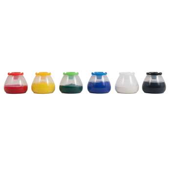 No Spill No Tip Paint Pots Set Of 6, CTUCE10002