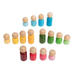 RAINBOW FAMILIES WOODEN - CTUFF495