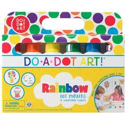 Do-A-Dot Markers Rainbow Pack 6 Cnt By Do-A-Dot Art