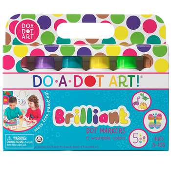 Do-A-Dot Art Washable Brilliant 6Pk By Do-A-Dot Art