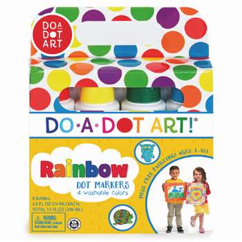 Do-A-Dot Markers 4 Asst By Do-A-Dot Art