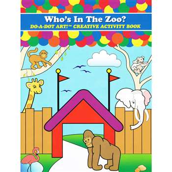 Zoo Animals Activity Book By Do-A-Dot Art