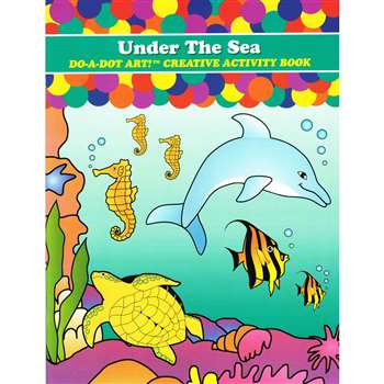 Sea Animals Activity Book By Do-A-Dot Art