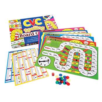 Cvc Spelling Board Games By Didax