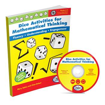 Dice Activities For Mathematical Thinking Resource Book By Didax