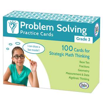 Problem Solving Practice Cards Gr 3, DD-211279