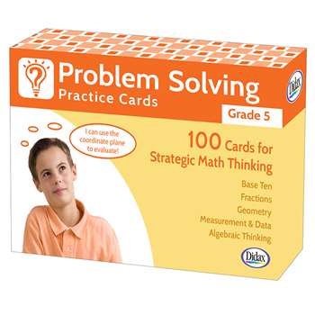 Problem Solving Practice Cards Gr 5, DD-211281