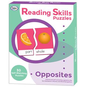 Reading Skills Puzzles Opposites, DD-211298