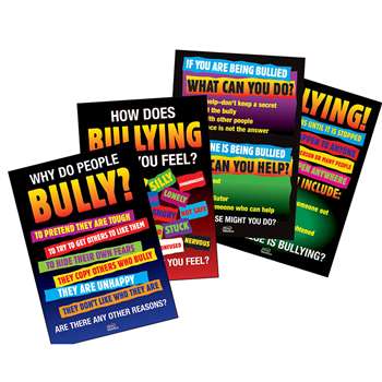 Bullying Poster Set By Didax
