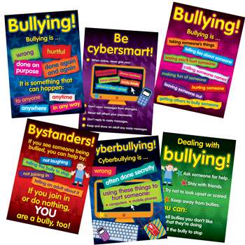 Bullying In A Cyber World Poster Set Gr 2-5 By Didax