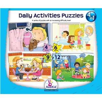 Daily Activities 4 &quot; 1 Puzzles, DEX1917