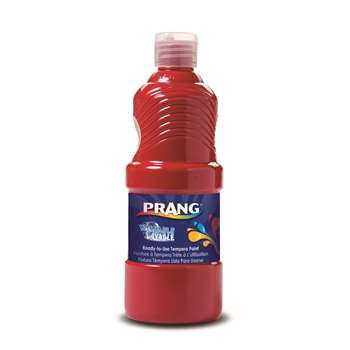 Prang Washable Paint 16Oz Red By Dixon Ticonderoga