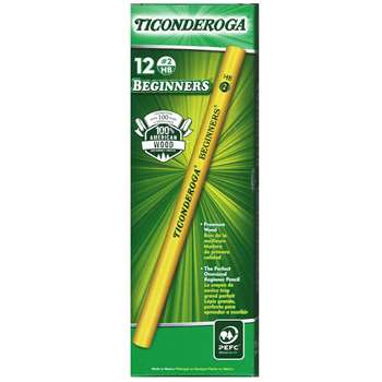 Beginner Pencil Without Eraser By Dixon Ticonderoga