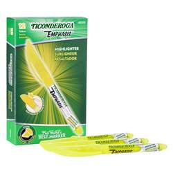 Pocket Style Highlighters Yllw 12Bx, DIX48000