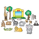 Zoo Friends Bulletin Board Set By Carson Dellosa