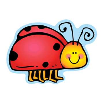 Colorful Cut Outs Ladybugs Assorted Designs By Carson Dellosa