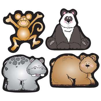 Zoo Friends Shape Stickers By Carson Dellosa