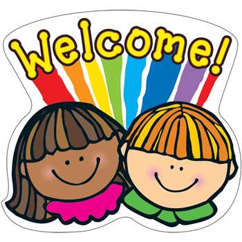 Welcome Two Sided Decorations By Carson Dellosa