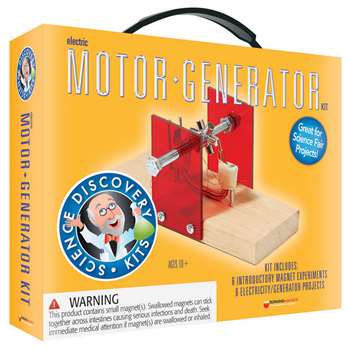 Science Set Motor/Generator By Dowling Magnets