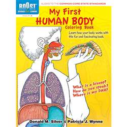 Shop Boost My First Human Body Coloring Book Gr 1-2 - Dp-494101 By Dover Publications