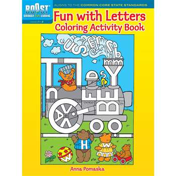 Shop Boost Fun With Letters Coloring Activity Book Gr 1-2 - Dp-494128 By Dover Publications