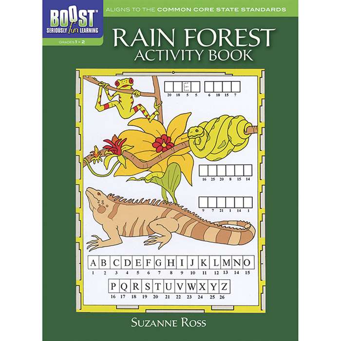 Shop Boost Rain Forest Activity Book Gr 1-2 - Dp-494136 By Dover Publications