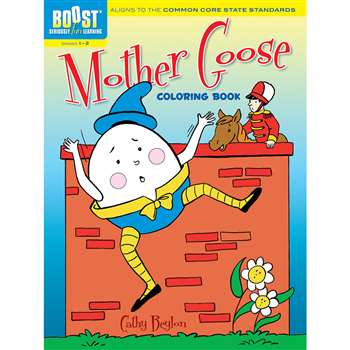 Shop Boost Mother Goose Coloring Book Gr 1-2 - Dp-494144 By Dover Publications
