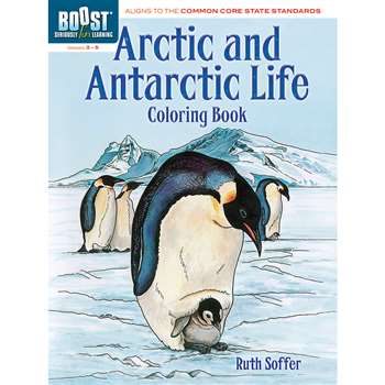 Shop Boost Arctic And Antarctic Life Coloring Book - Dp-494306 By Dover Publications