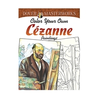 Color Your Own Cezanne Paintings Dover Masterworks, DP-779408