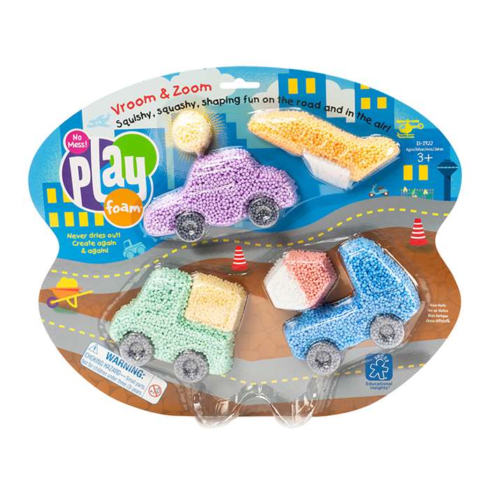 Playfoam Vroom & Zoom Themed Set Set, EI-1922