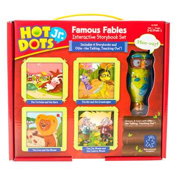 Hot Dots Jr Interactive Storybook Set Famous Fable, EI-2328