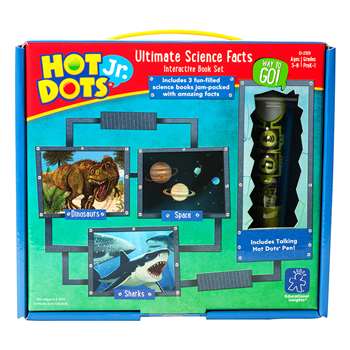 Hot Dots Jr Ultimate Science Facts Interactive Boo, EI-2329